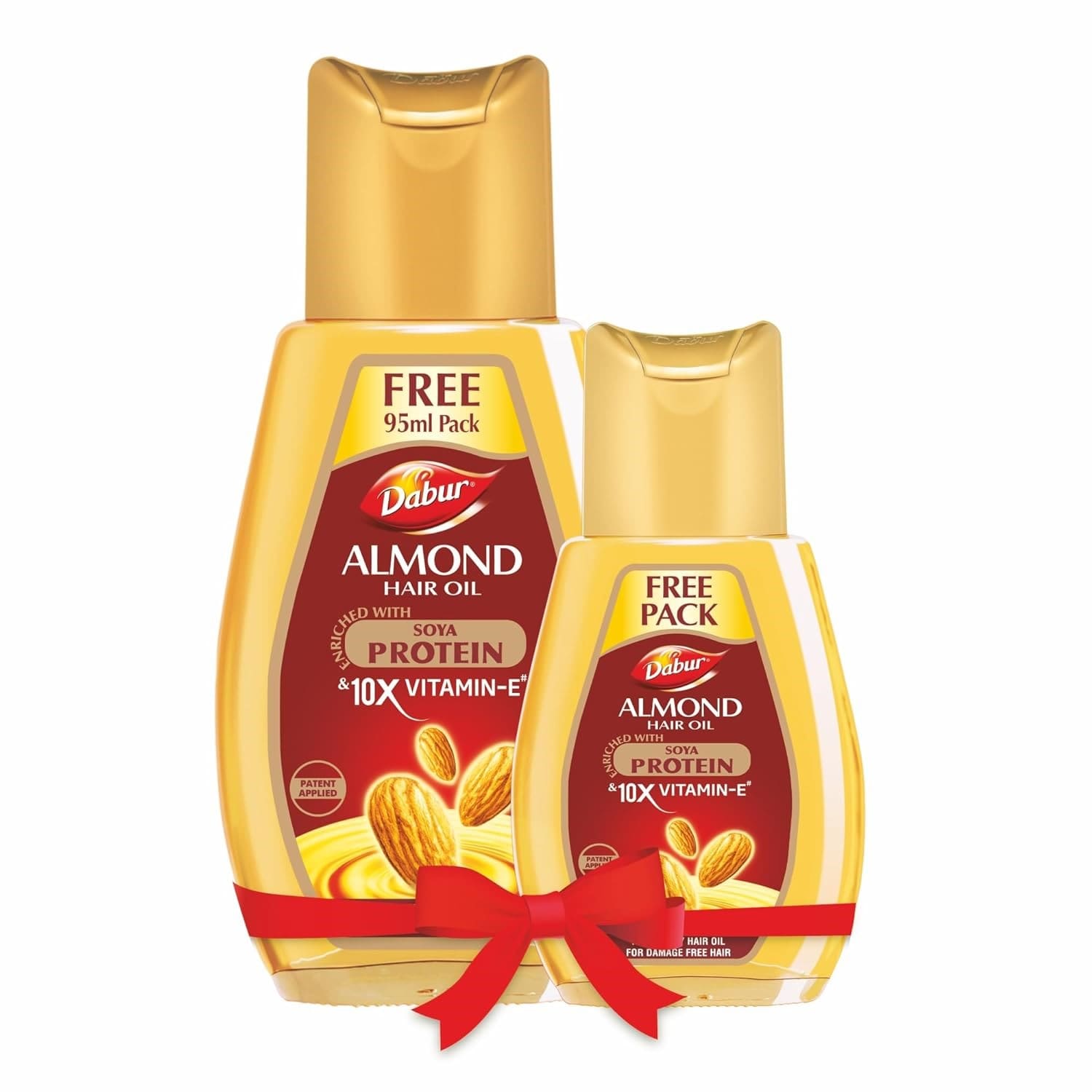 Dabur Almond Hair Oil, 95ml + Dabur Almond Hair Oil, 45ml