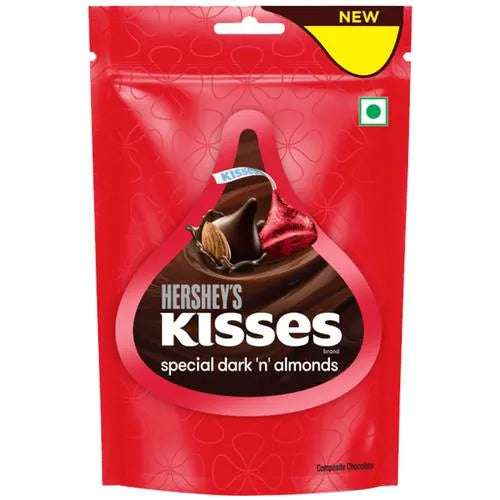 Hershey's Kisses Dark Almonds, 100g