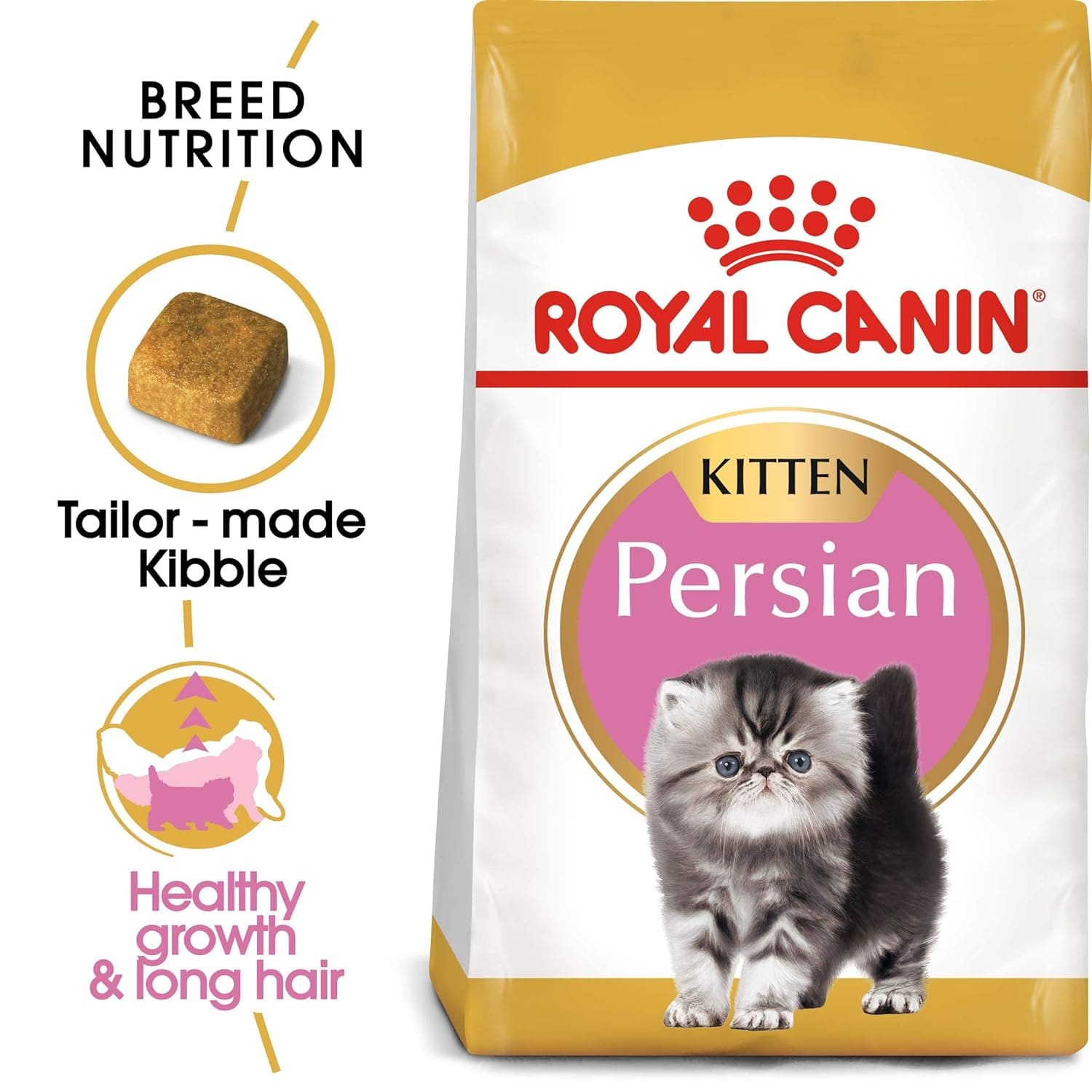 Royal Canin Persian Kitten Dry Cat Food, 2Kg