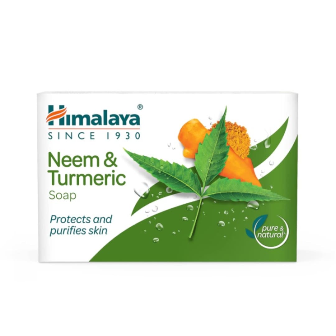 Himalaya Herbals Neem And Turmeric Soap, 125g