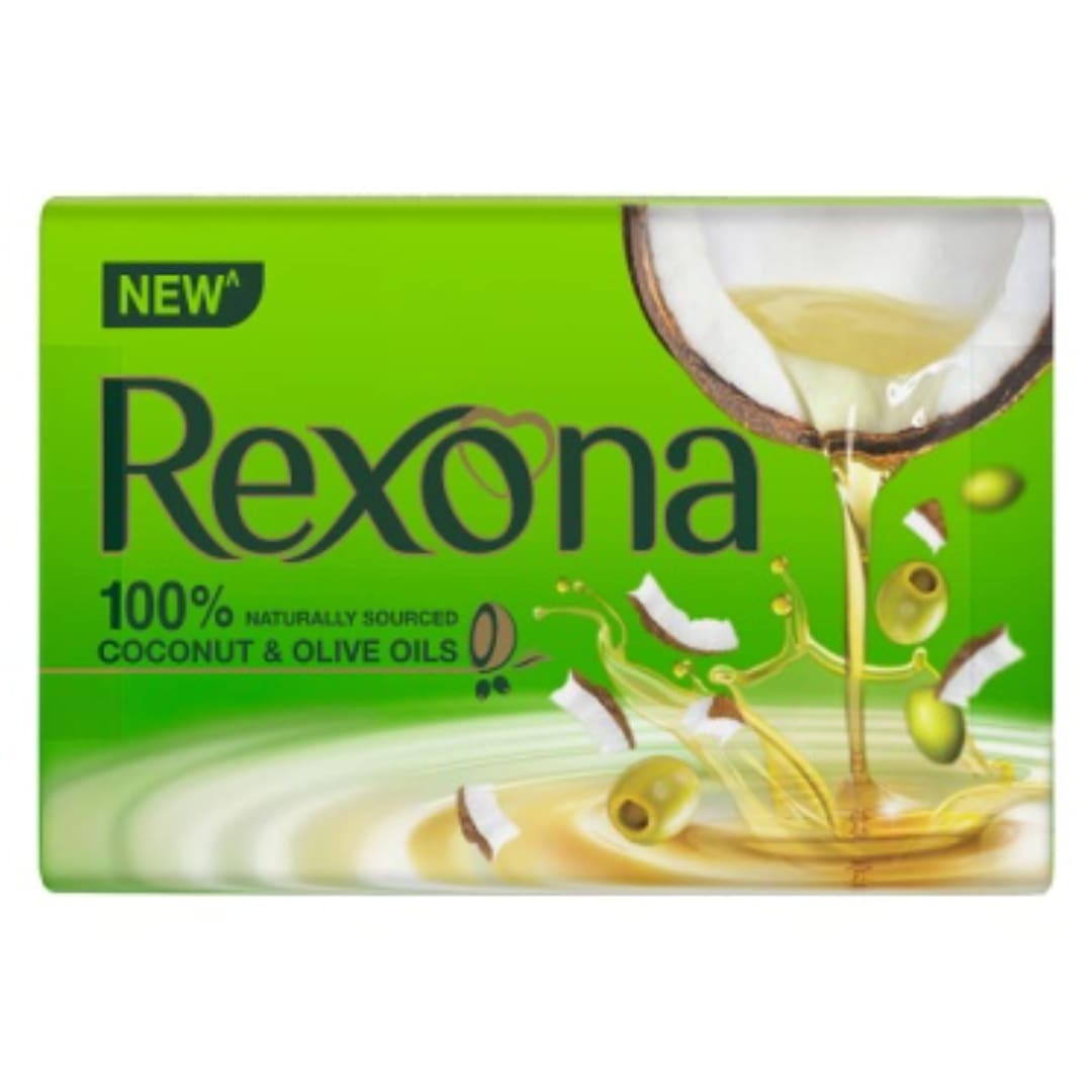 Rexona Coconut and Olive Oil Soap, 100g