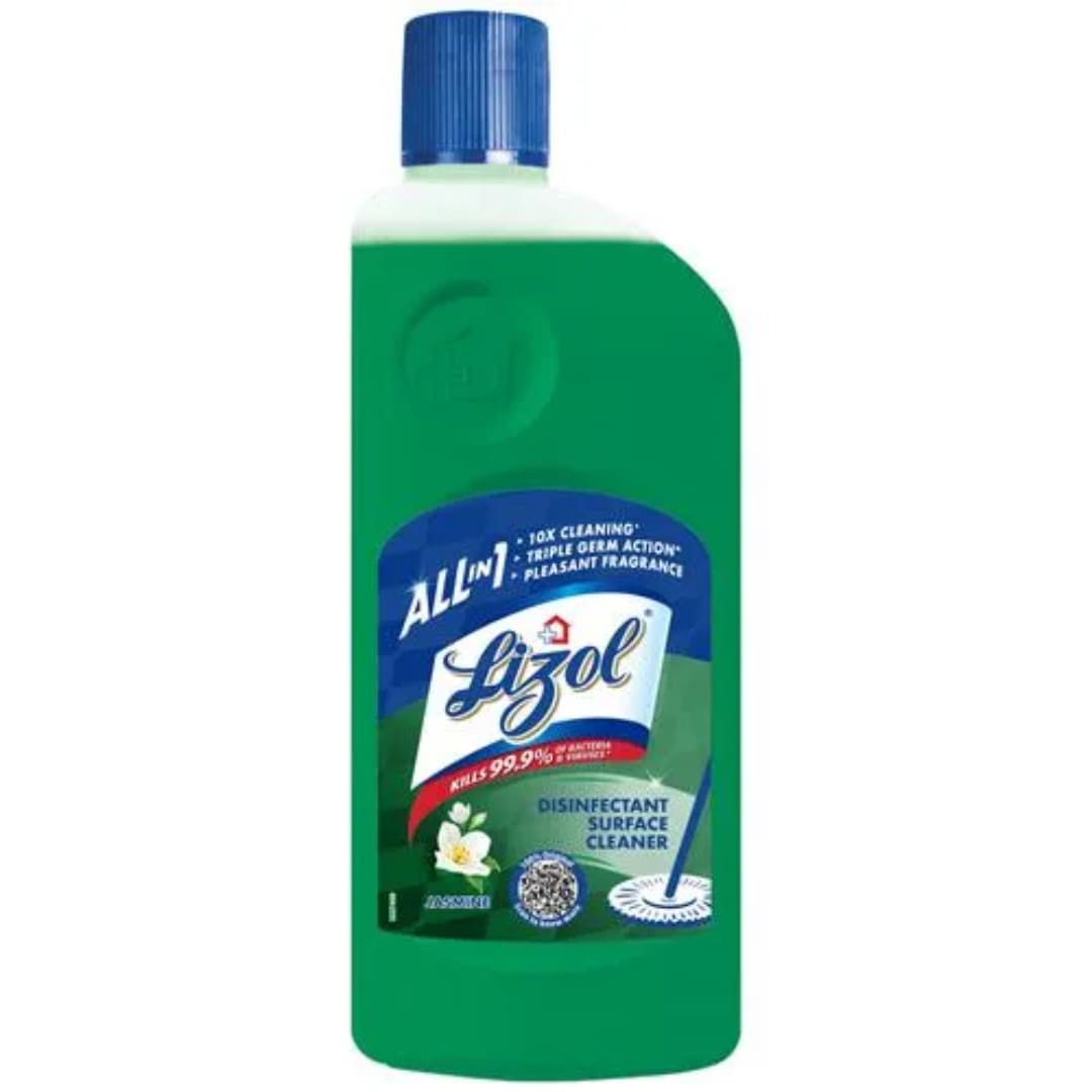 Lizol Disinfectant Surface & Floor Cleaner Liquid - Jasmine, 975 ML