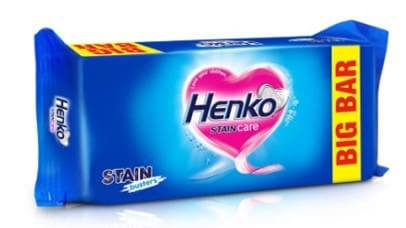 Henko Detergent Bar - Stain Care, 250 g