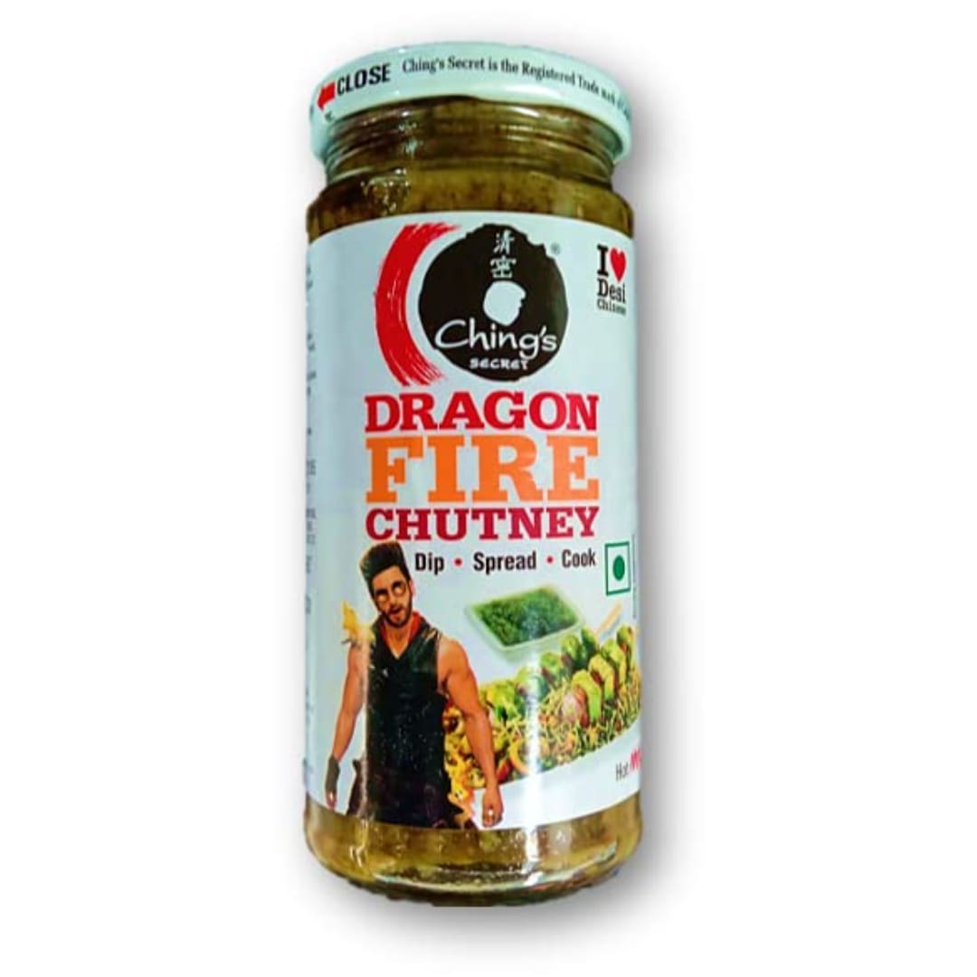 Unique Chings Dragon Fire Chutney 250g Unique