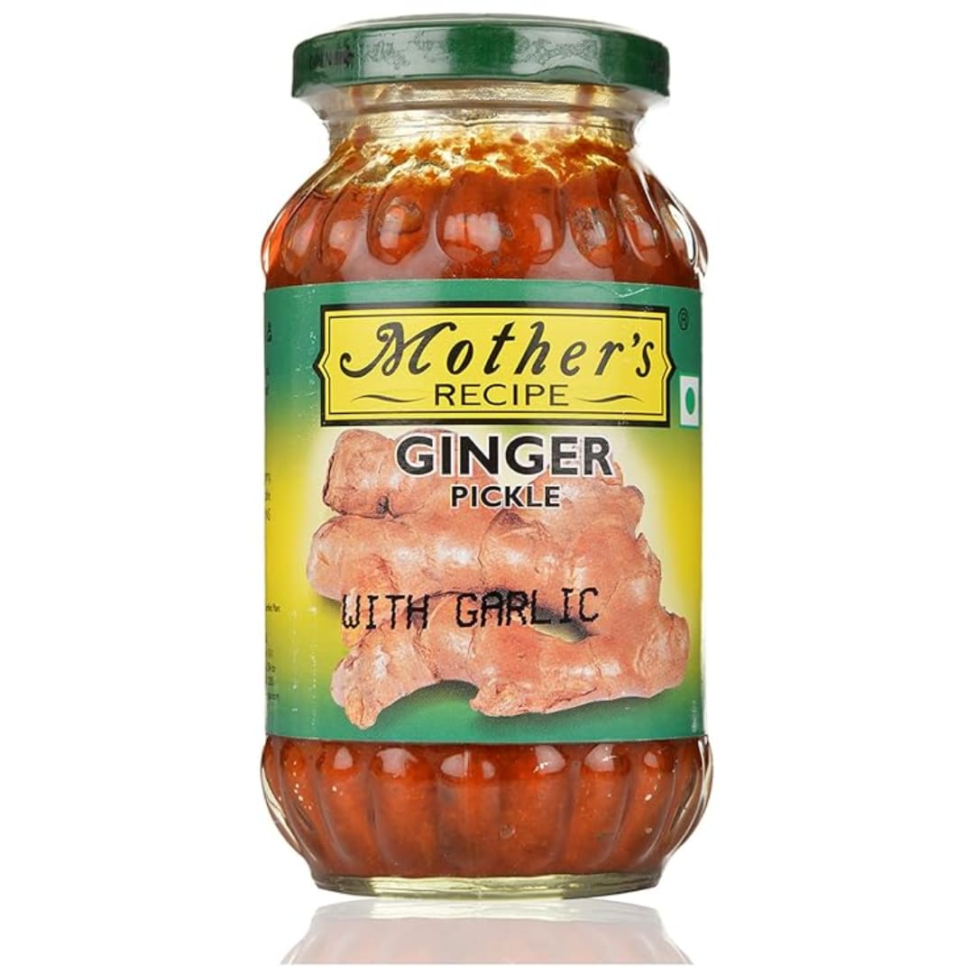 Mother's Recipe Andhra Ginger Pickle Bottle, 400 g