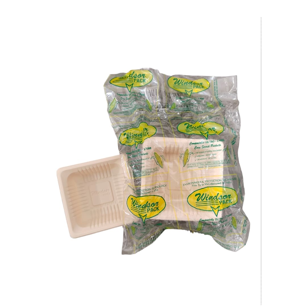 Windsor Disposable Bowls| Pack of 50 pc| Square