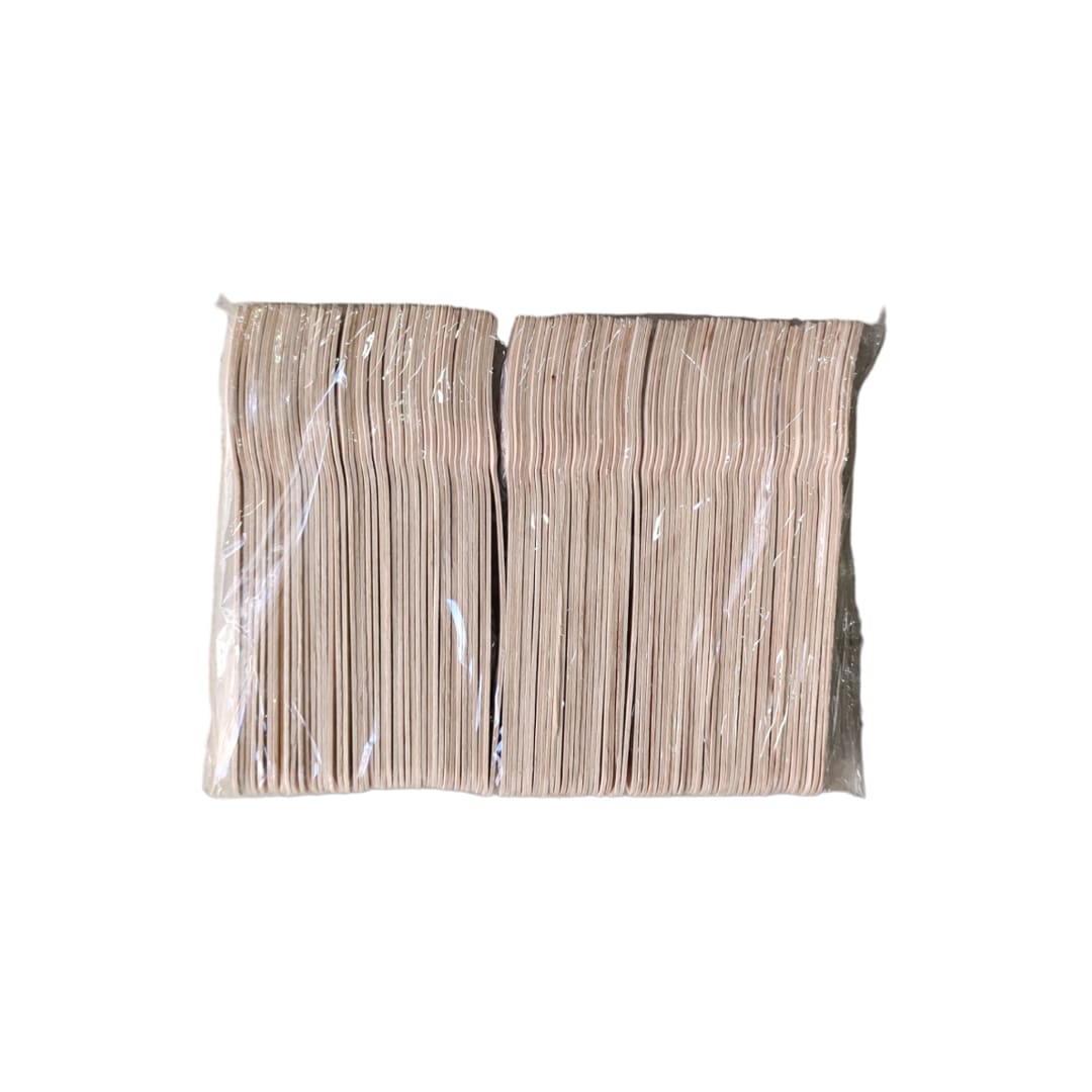 Wooden Disposable forks, Pack of 100 (Big size)