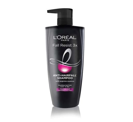 L'Oreal Paris Anti-Hair Fall Shampoo, For Thinning & Hair Loss, Fall Resist 3X, 650 ml