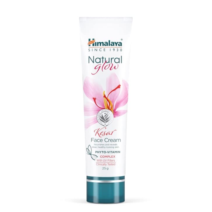 Himalaya Natural Glow Face Cream with Kesar, 25g