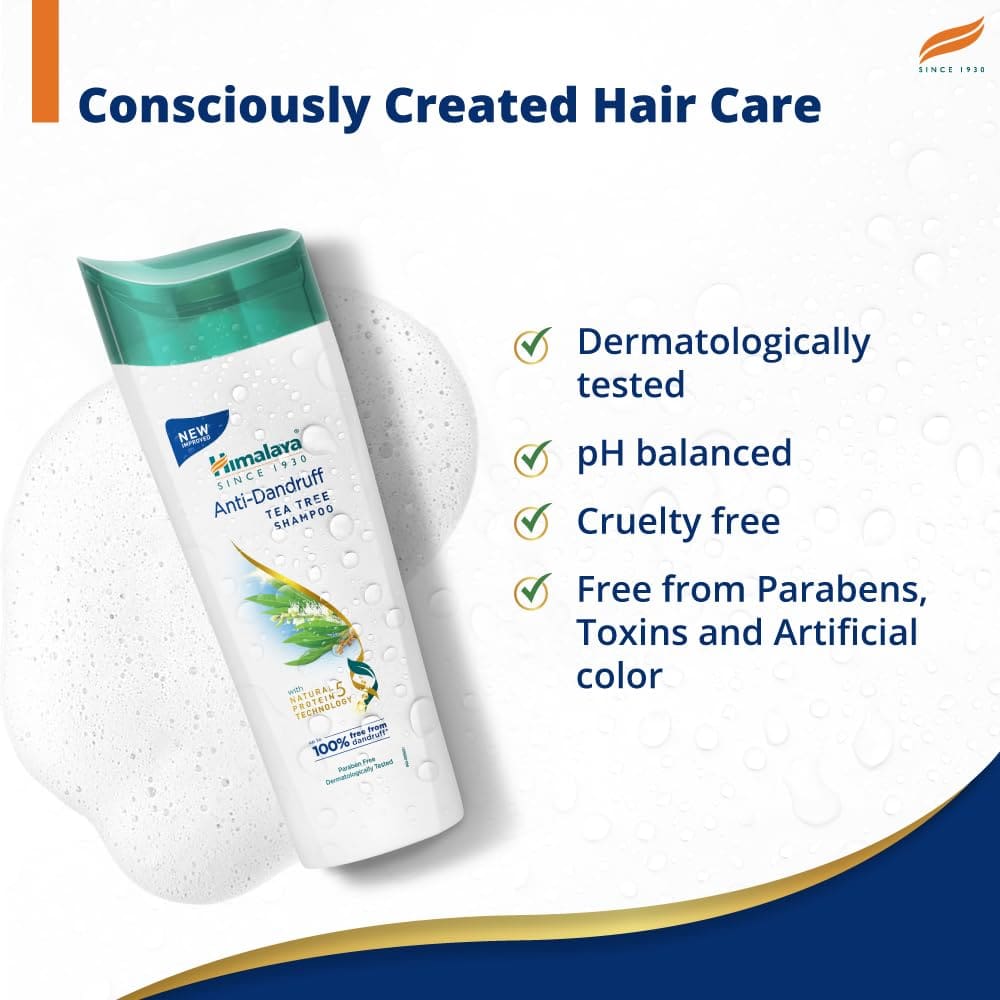 Himalaya Anti-Dandruff Tea Tree Shampoo, 180ml