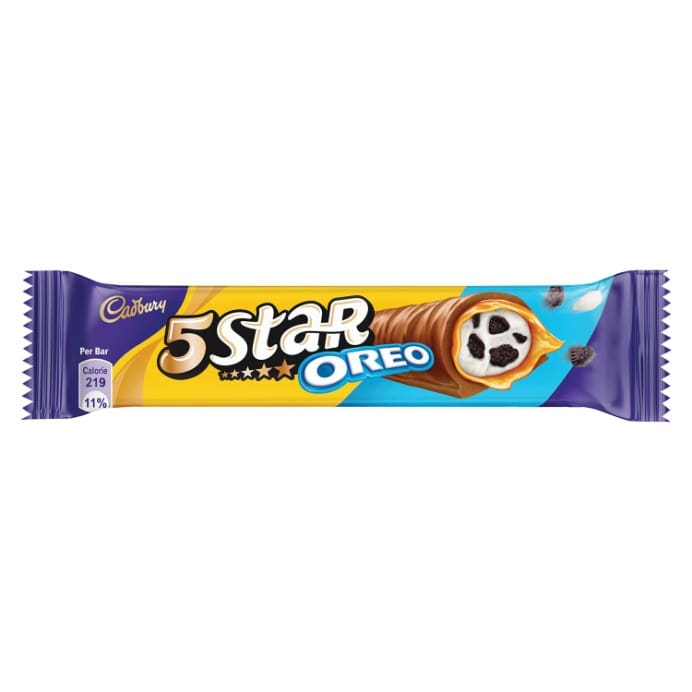 Cadbury 5 Star Oreo Chocolate Bar, 40gm
