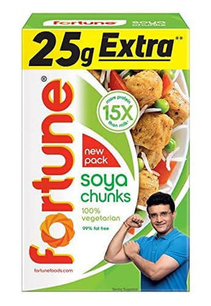 Fortune Soya Chunks, 200g + 25g Extra