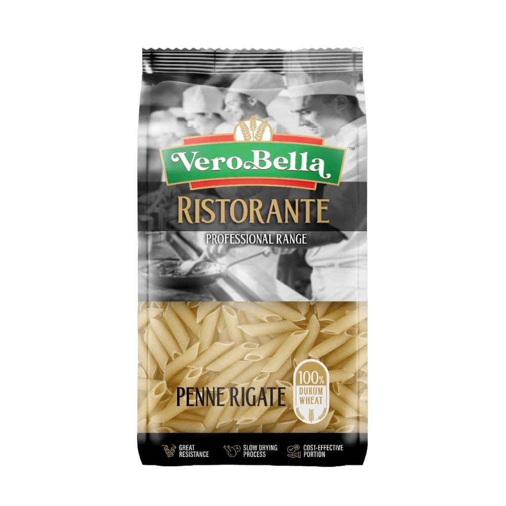 Vero Bella - Penne Rigate Pasta, 500 gm