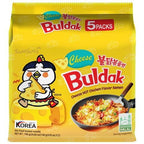 Buldak Cheese Hot Chicken Flavor Ramen, 140g (Pack of 5)
