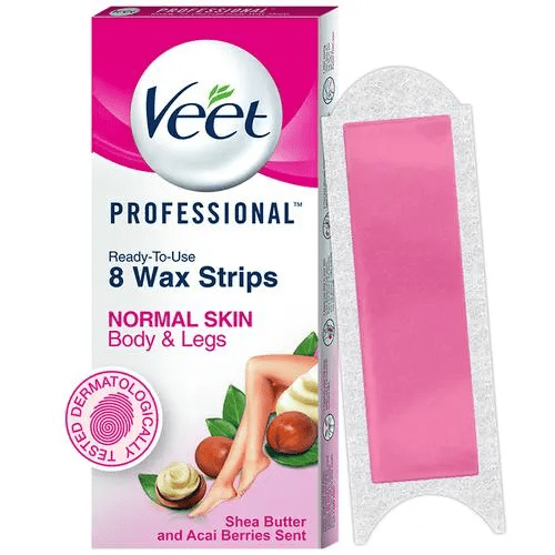 Veet Waxing Strips Kit- Normal Skin (8 Strips)