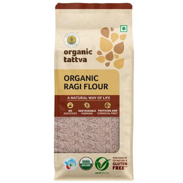 Organic Tattva Ragi Flour, 500gm