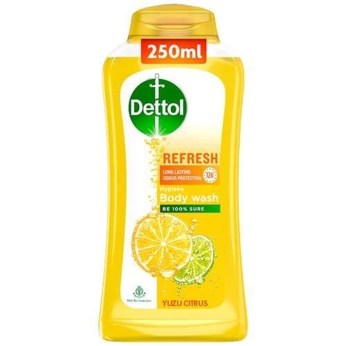 Dettol Refresh Hygiene Body Wash - Refresh Yuzu Citrus, 250ml