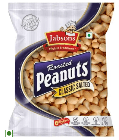JABSON Roasted Peanuts- Classic Salted, 160g