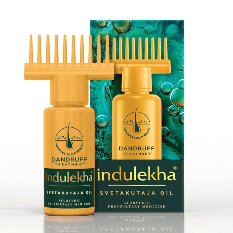 Indulekha Svetakutaja (Anti-Dandruff) Hair Oil, 100ml