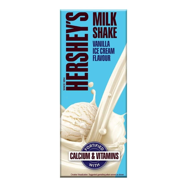 Hershey's Vanilla Ice Cream Flavored Milkshake, 180ml