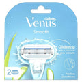 Gillette Venus Smooth Glidestrip with Aloe Vera, 2 piece