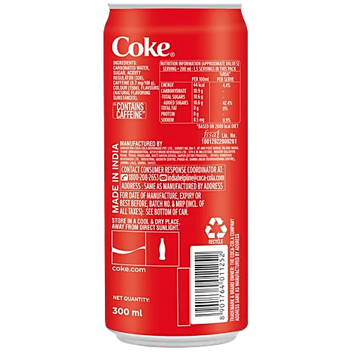 Coca Cola Original Taste - 300 ml