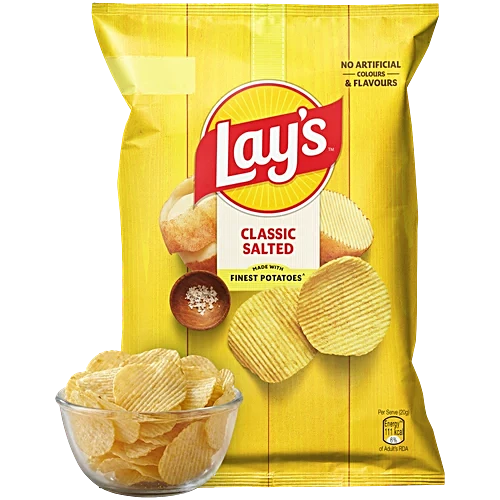 Lay's Classic Salted Potato Chips, 48 g