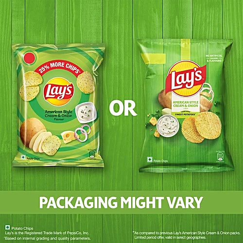 Lay's, American Style Cream & Onion, 50g