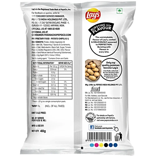 Lay's, India's Magic Masala Potato Chips, 22.5 g