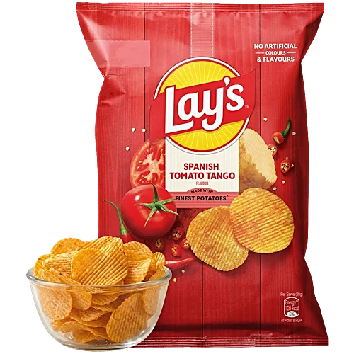 Lay's Spanish Tomato Tango Flavour Potato Chips-48 g