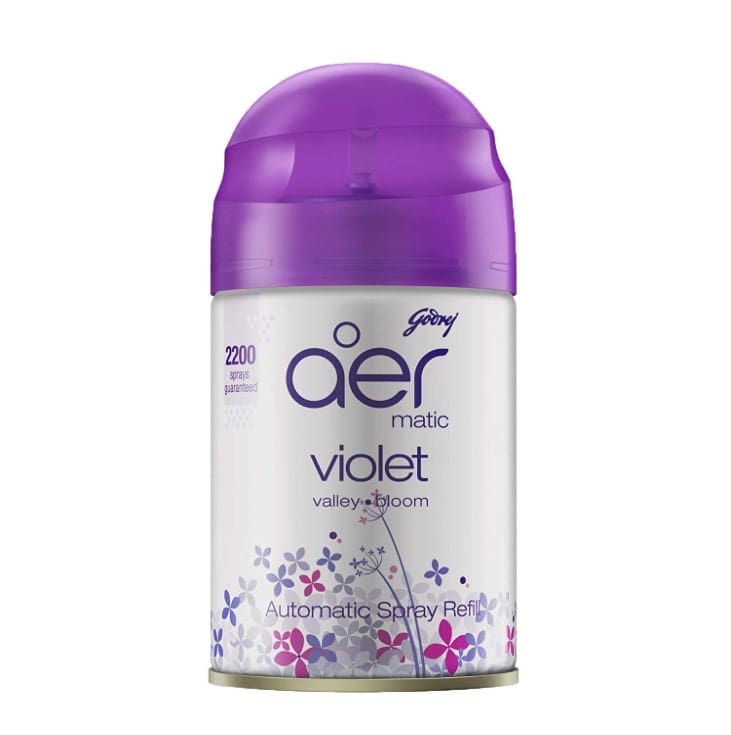 Godrej aer Matic Refill Violet Valley Bloom, 225ml