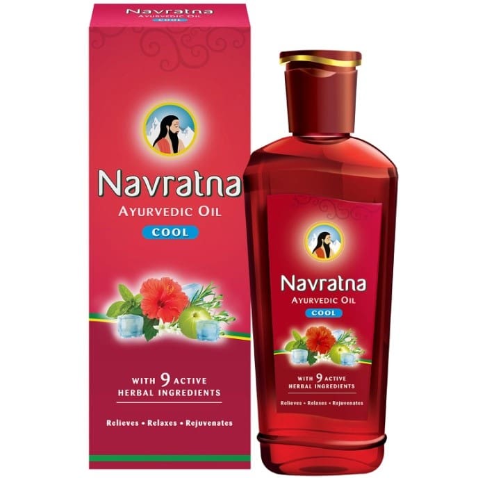 Navratna Ayurvedic Cool Oil, 200ml