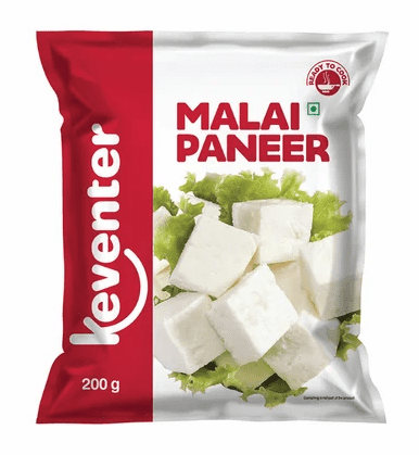 Keventer Malai Paneer Cubes, 200gm