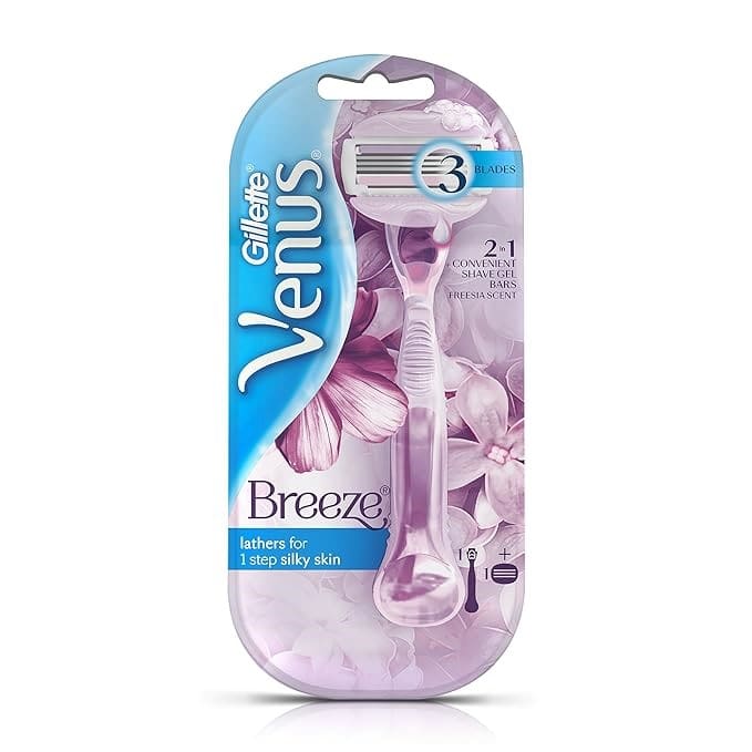 Gillette Venus Breeze Razor for Women, 1 Piece