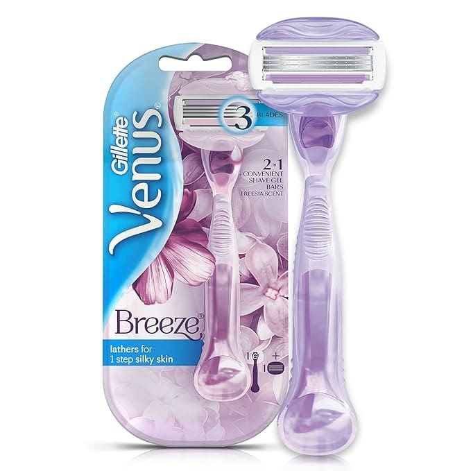 Gillette Venus Breeze Razor for Women, 1 Piece