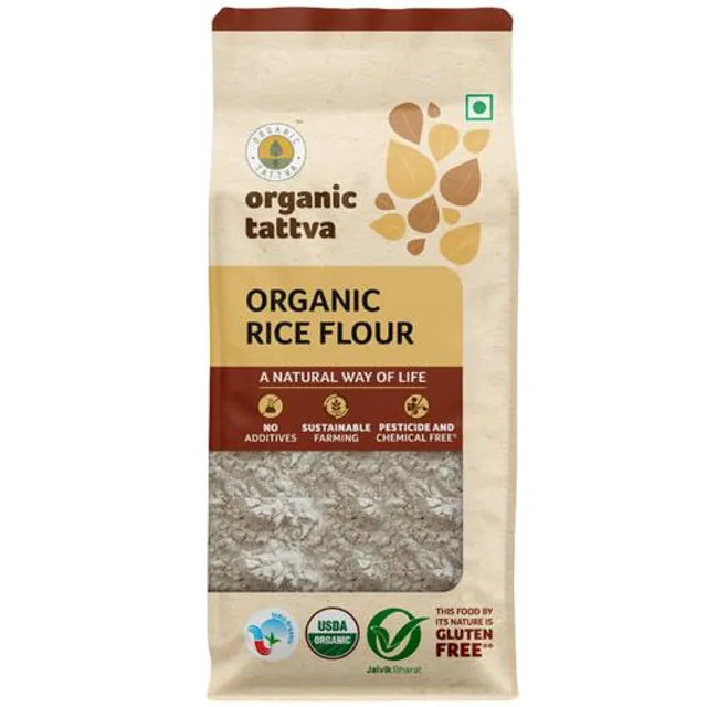 Organic Tattva Rice Flour, 500gm