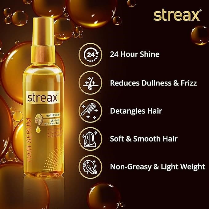 Streax Hair Serum for Women & Men, 100ml