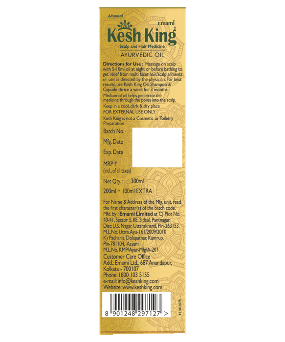 Kesh King Oil, 300ml