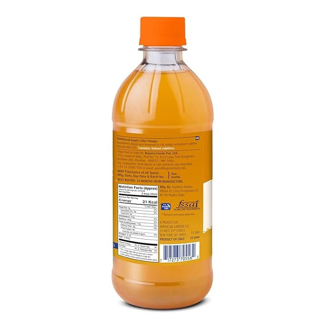 American Garden Apple Cider Vinegar, 500ml