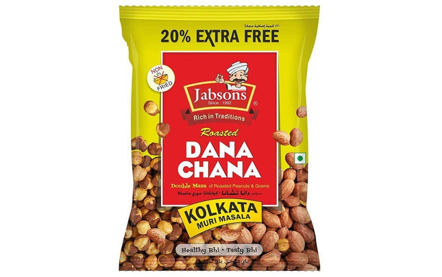 Jabsons, Roasted Dana Chana, Kolkata Muri Masala, 180g