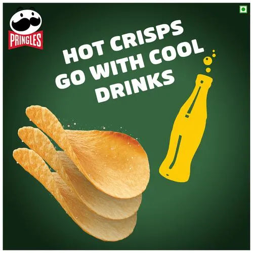 Pringles Potato Chips - Peri Peri Flavoured, Crunchy, Crispy, 102 gm