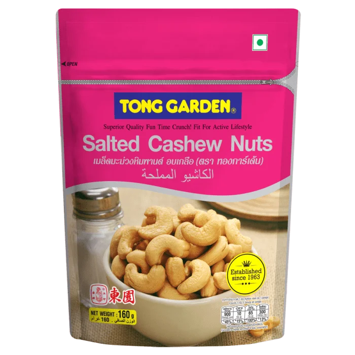 Tong Garden, Salted Cashew Nuts, 140g