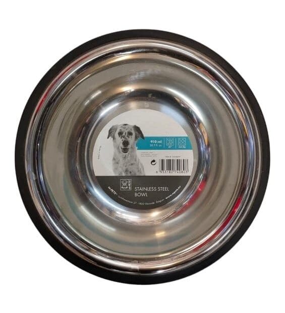 M-Pets, Stainless Steel Bowl, 910ml