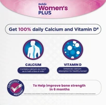 Horlicks Women's Plus Chocolate, 400gm