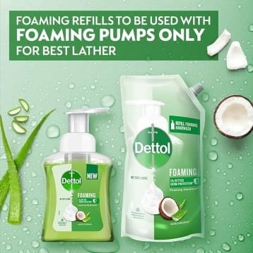Dettol Foaming Handwash Refill - Aloe Coconut, 700ml