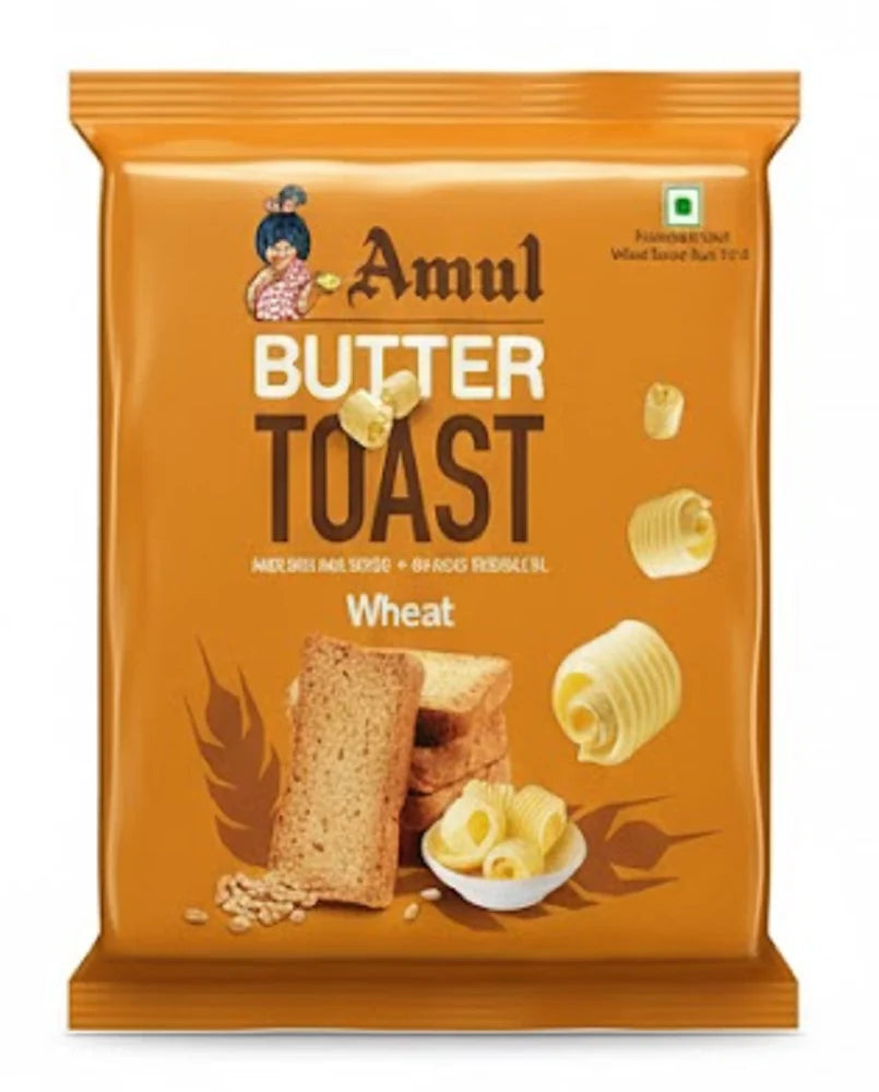 Amul Butter Toast Wheat, 200 g