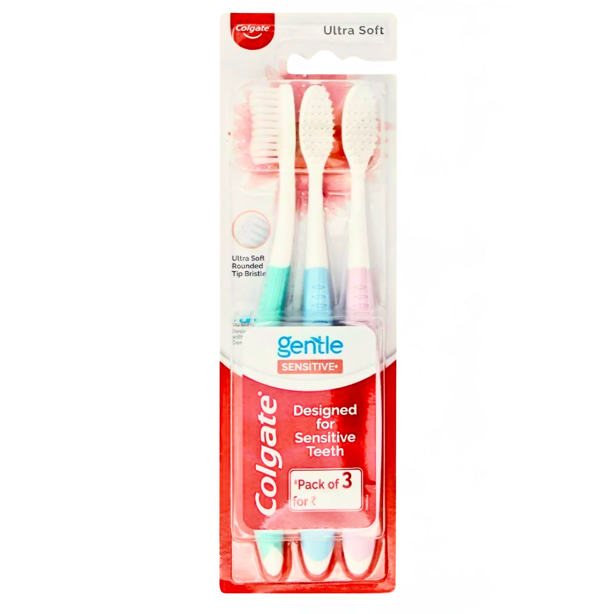 Colgate gentle Sensitive Soft Toothbrush - 3 Pcs