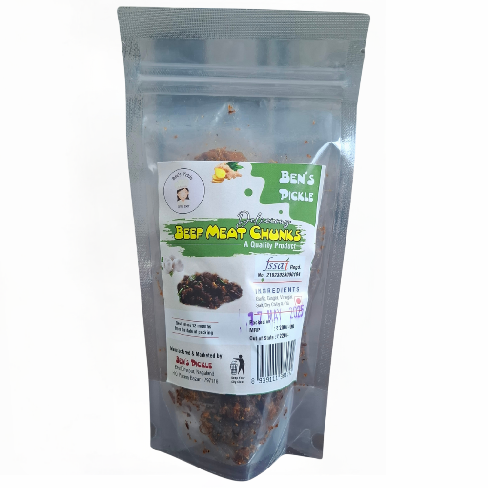 Ben's Delicious Beef Meat Chunks
