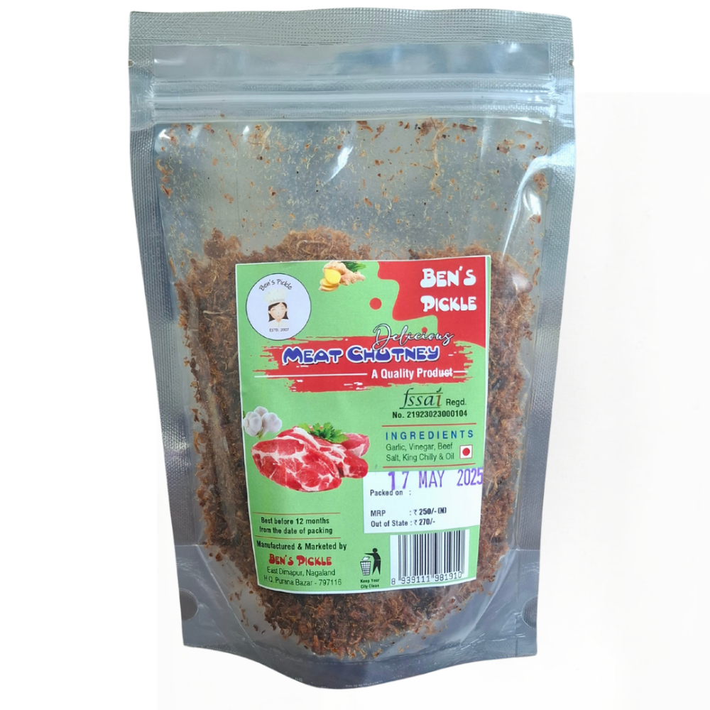 Ben's Delicious Meat Chutney (Beef)