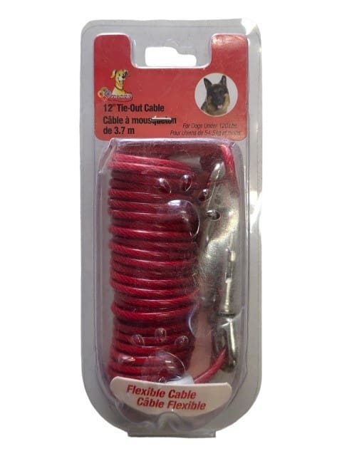Xiaoxin, 12ft Tie-Out Cable, Flexible Cable